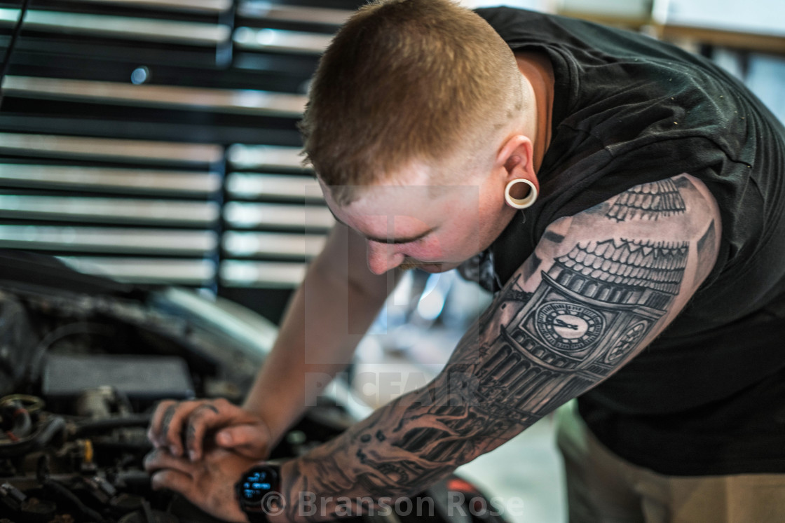 Showing off the Body Art License, download or print for £6.20